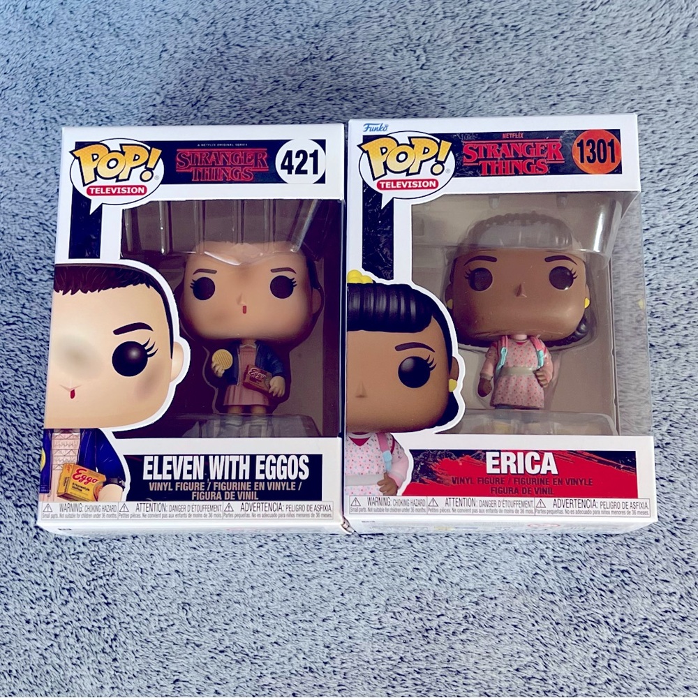 Stranger Things Funko pops